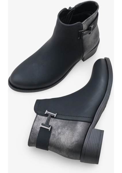 Hentas Kadın Günlük Bot Siyah modelleri