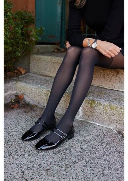 Cerry Kadın Lacivert Mını Topuklu Babet fiyatları