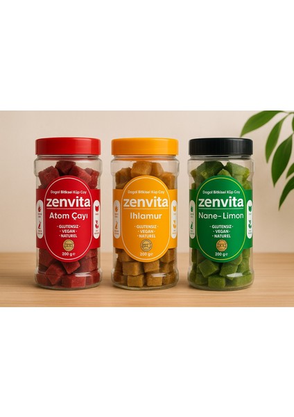 Doğal Bitkisel Vegan Atom Kış Çayı 200GRAM fırsatları