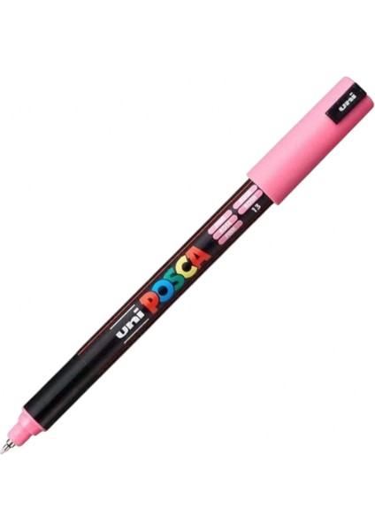 Uniball Posca 0.7 Su Bazlı Boyama Markörü Pembe (N)- (Uni-Pc-1mr )