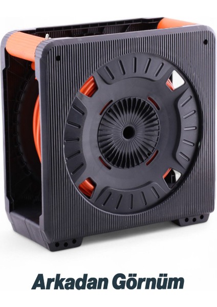 Makaralı Uzatma Kablosu 20 Metre 3x2.5 mm Cca 4 Prizli Termal Sigortalı Plastik Seyyar Kaset Tipi fırsatları