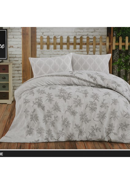 Nevresim & Yatak Örtüsü Seti – Çift Kişilik, %100 Pamuk Dokuma, Modern Desenli, Şık ve Kaliteli Tasarım