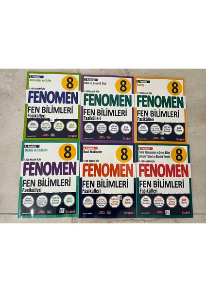 8.sınıf Fenbilimleri Fasikülleri