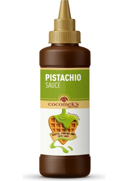 Antep Fıstıklı Waffle Krep Pankek Sosu 300 gr