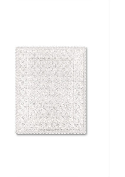 Granada Doğal Pamuklu 2'li Banyo Paspas Seti 60X100 50X60 cm Ekru modelleri