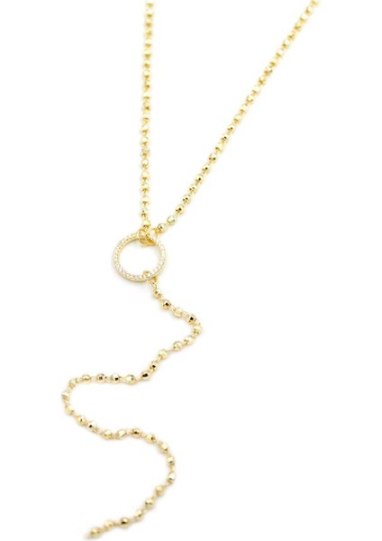 Dorika Y Kolye - Altın