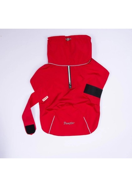 Kırmızı Colombia Prime Su Geçirmez Orta-Büyük Irk Köpek Pratik Yağmurluk modelleri