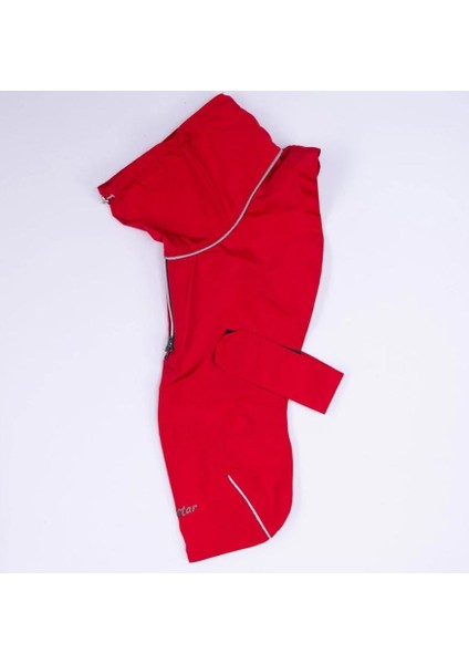 Kırmızı Colombia Prime Su Geçirmez Orta-Büyük Irk Köpek Pratik Yağmurluk