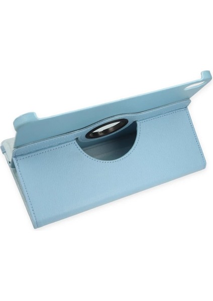 iPad 2022 10.9 (10.nesil) Kılıf 360 Tablet Deri Kılıf - TURKUAZ-(5796) - M842R289-K54842 fırsatları