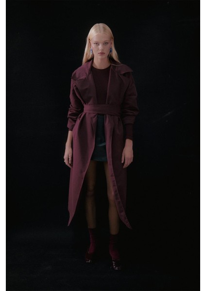 Lisa Trençkot Bordo