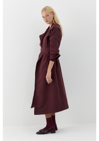 Lisa Trençkot Bordo fırsatları