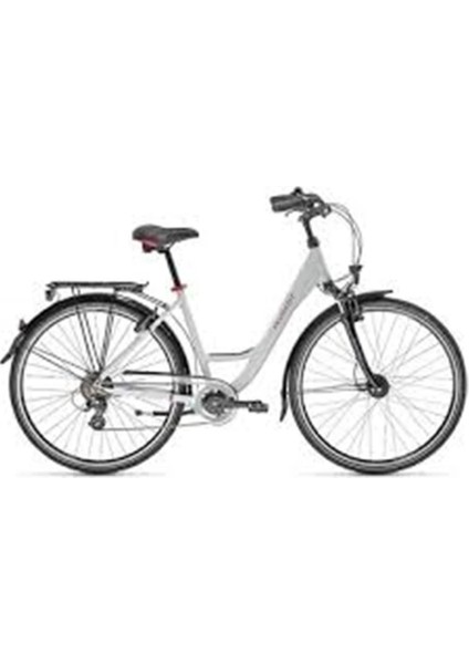 C02 D7 Kadın Şehir Bisikleti V 28 Jant 7 Vites Beyaz
