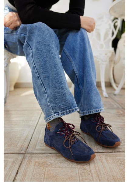 Garcia Kadın Lacivert Süet Sneakers modelleri