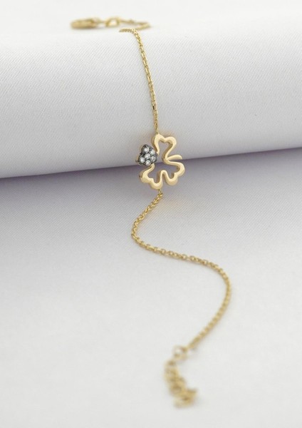 Pırlanta Yonca Bileklik modelleri