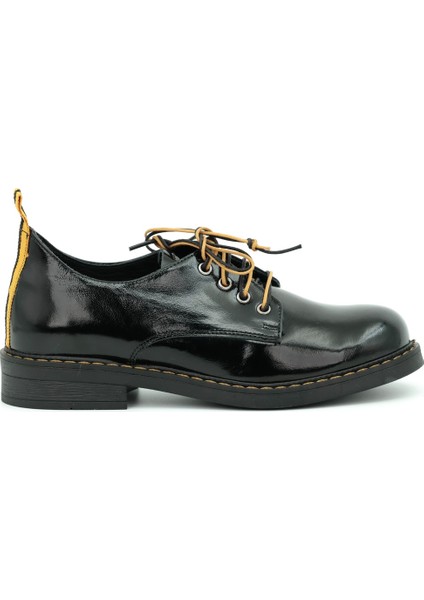 Hakiki Deri Casual Kadın Ayakkabı Kauçuk Taban - ZS731