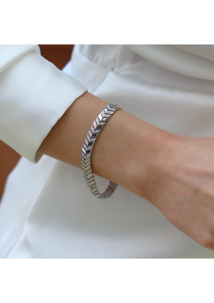 Fizyon Başak Gümüş Bileklik modelleri