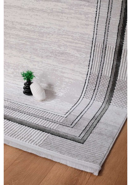 Voyage %100 Akrilik Yumuşak Dokulu Halı Kilim Salon Mutfak Koridor Yolluk Dokuma Makine Halısı