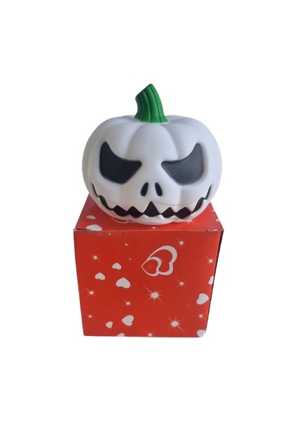 Halloween Cadılar B. Işıklı Balkabağı Beyaz10x8cm modelleri