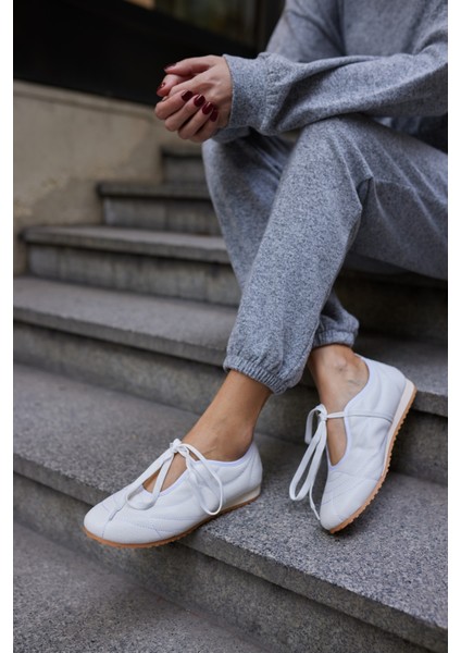 Names Kadin Altın Bagcıklı Sneaker