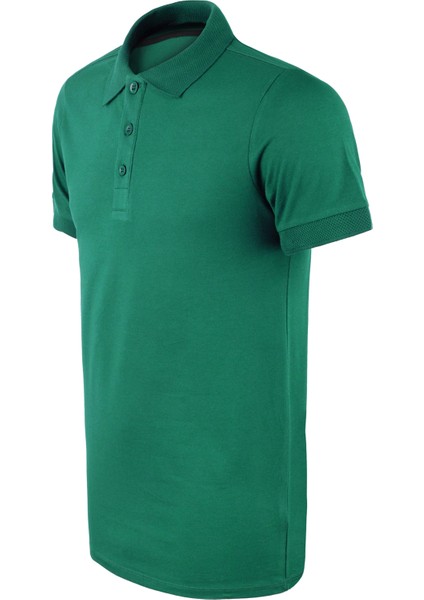 Polo Yaka Golf T-Shirtü %95 Pamuk Softtouch Tech. 3 Düğmeli Ribana Yaka indirimleri