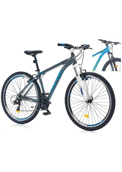 Vıa 1.2 Erkek Dağ Bisikleti 457H V 29 Jant 21 Vites Mavi-A.yeşil-Gri