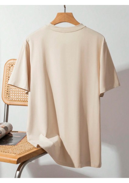 Unisex Basic Tam Kalıp Basic Günlük T-Shirt modelleri