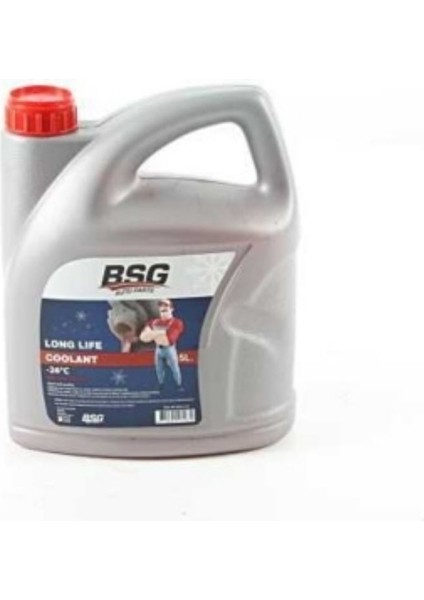 Organik Kırmızı Antifriz - 5 Litre