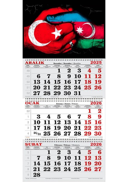 2026 Yılı Gemici Takvimi-Ebedi Kardeşlik