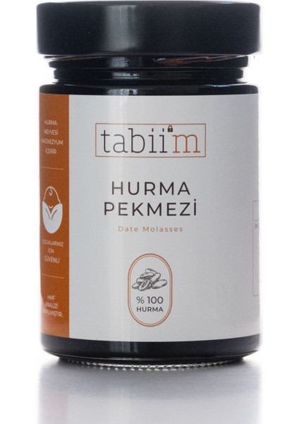 Tabii'm Hurma Pekmezi 400 gr Hmf Analizli - Ilave Şeker Içermez fırsatları