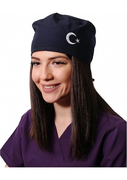 Ay Yıldız Bone - 122 Lacivert