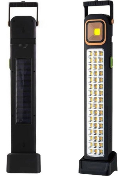 5 Fonksiyonlu Güneş Enerjisi Ile Şarj Olabilen 48 Ledli Işıldak,aydınlatma PR-3838