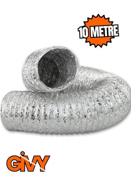 Aspiratör Borusu 10 Metre (Davlumbaz Borusu)