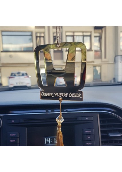 Kişiye ve Her Araç Markasına Özel Araba Dikiz Aynası Süsü