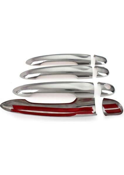 Renault Fluence Krom Kapı Kolu 2010 Sonrası 4 Kapı Paslanmaz Çelik modelleri