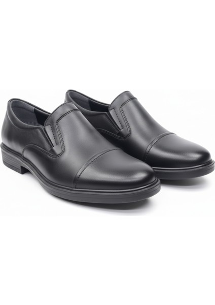 GR0414 Hakiki Deri Kaydırmaz Kauçuk Taban Koku Yapmaz Dikiş Detaylı Üst Kalite Klasik Ayakkabı