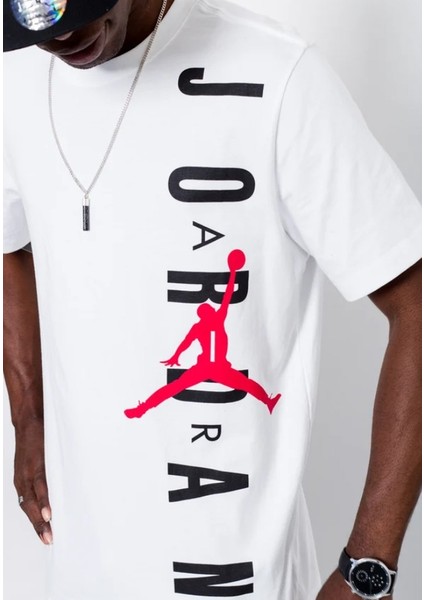 Jordan Brand Jumpman Air T-Shirt Men's White Erkek Pamuklu Tişört modelleri