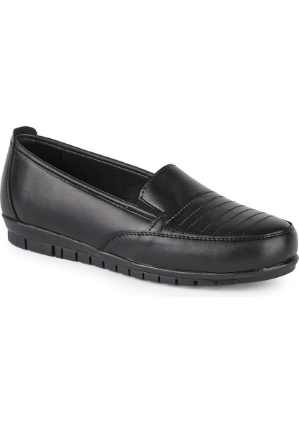 Kadın Tam Ortopedik Siyah İçi Hakiki Deri Anne Ayakkabısı Kadın Ayakkabı indirimleri