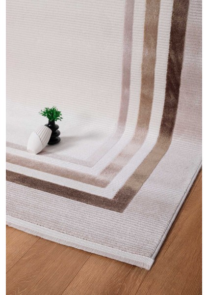 Voyage %100 Akrilik Yumuşak Dokulu Halı Kilim Salon Mutfak Koridor Yolluk Dokuma Makine Halısı