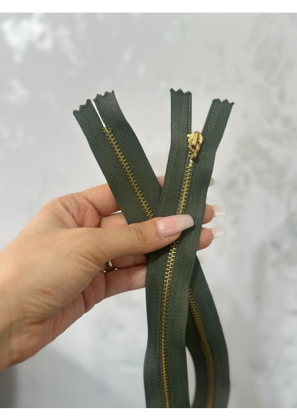 Yeşil Dişli Fermuar 52X3 cm fiyatları