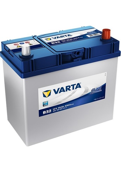 B32 12V 45 Ah 330A Blue Dynamic Akü (Üretim Yılı: 2025)