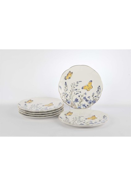 Butterfly Lovers 6lı Pasta Tabağı 20CM