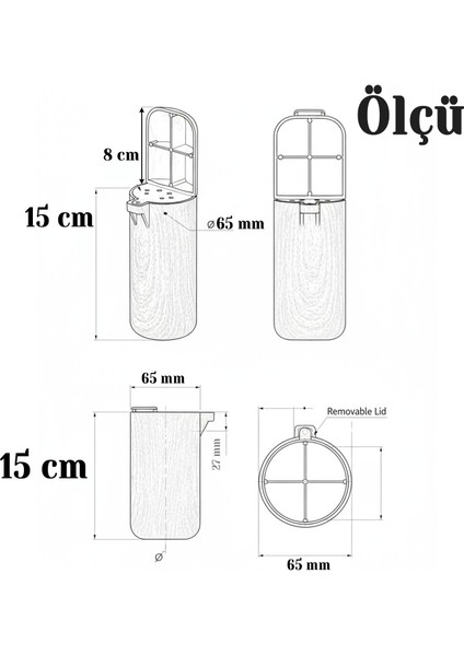 Mobilya Tekli Kanepe Koltuk Baza Yükseltme Ayağı Kayın Bej Renk Sert Plastik Ayak 15 cm indirimleri