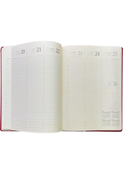 Termo Deri Haftalık Ajanda 2026 20*28 fiyatları