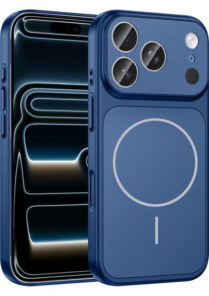 iPhone 17 Pro Kılıf Joec M-Safe Şarj Özellikli Kamera Korumalı Formen Kapak - Gri fiyatları