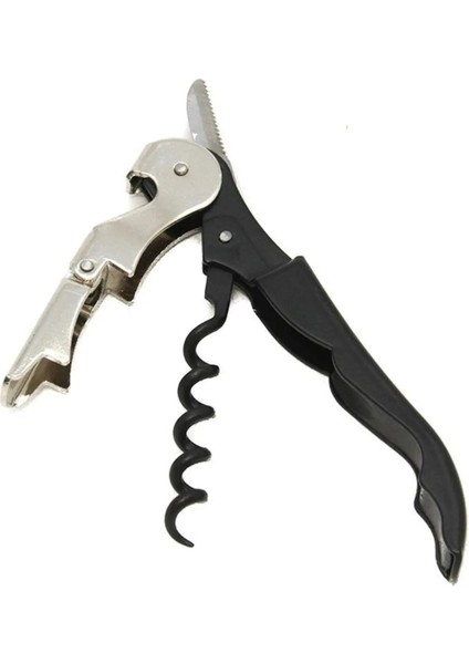 Profesyonel Tirbüşon Pratik Sağlam Garson Tip Açacak Kesici Tirbuşon