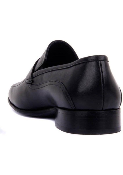 Bağcıksız Siyah Deri Erkek Klasik Ayakkabı 9545 114 fırsatları
