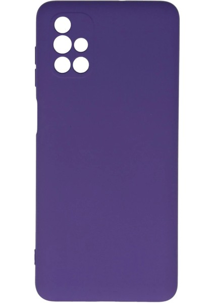 Samsung Galaxy M51 Kılıf Nano Içi Kadife Silikon - MOR-(5796) - M229R536-K09229