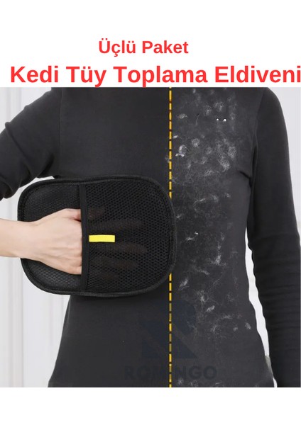 Kedi Tüy Toplama Eldiveni 1 Adet Rulo ve 1 Adet Kürek Hediyeli Köpek Tüy Toplama Kıl Temizleme fiyatları