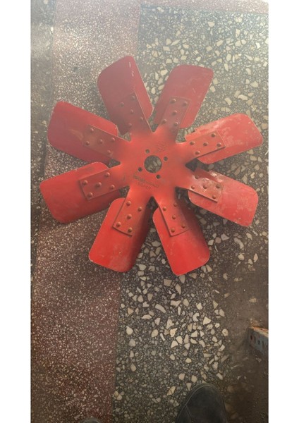 Dosge As 950 8 Kanat 4 Delik Pervane Demir Eski Üretim