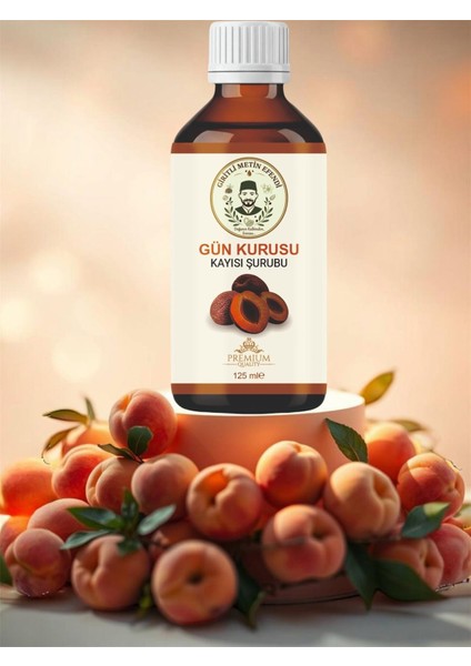 Gün Kurusu Kayısı Şurubu 125ML